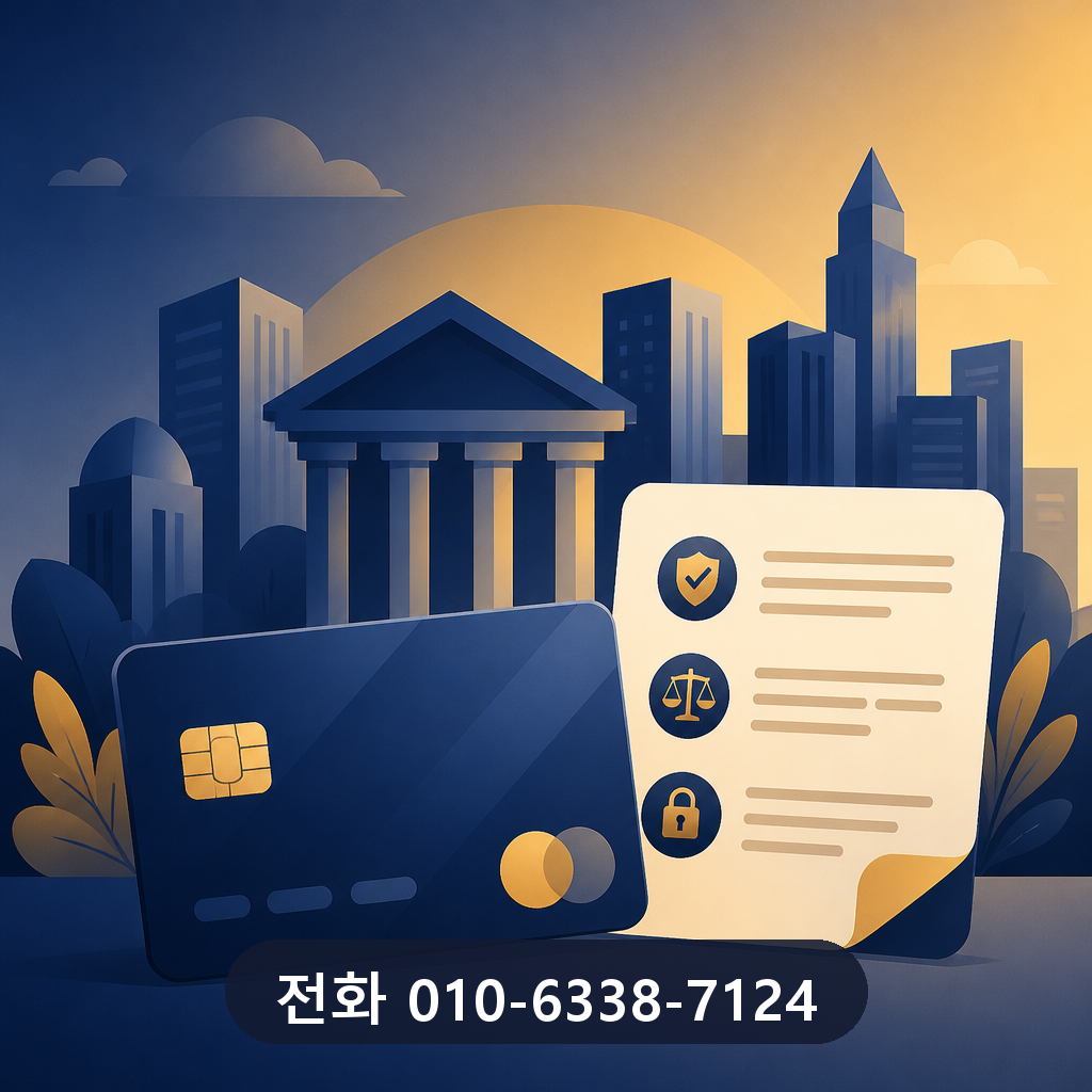 카드 현금화 업체 카드사 약관 확인 이미지