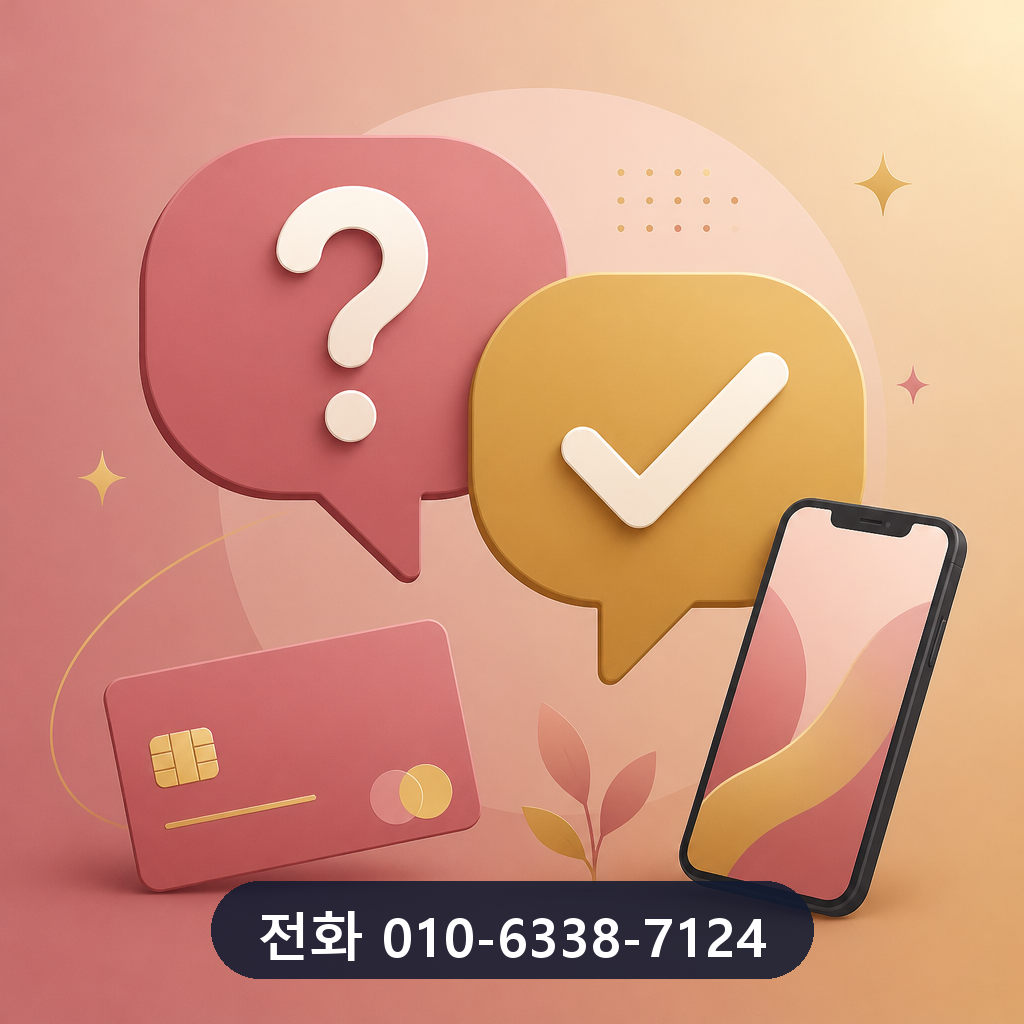 카드 현금화 업체 자주 묻는 질문 이미지